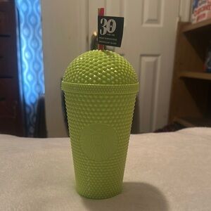 Starbucks Bright Lime Studded 16oz Tumbler